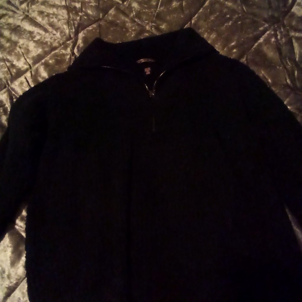 Victoria secret sweater quarter zip